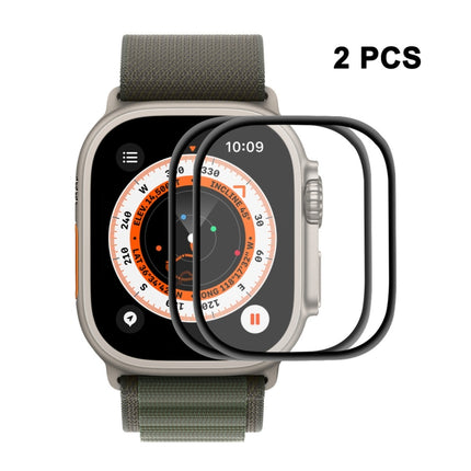 ENKAY 3D Soft PC Edge PMMA Screen Film For Apple Watch Ultra / Ultra 2 / Ultra 3 49mm, 1 PCS, 2 PCS, 5 PCS, 10 PCS
