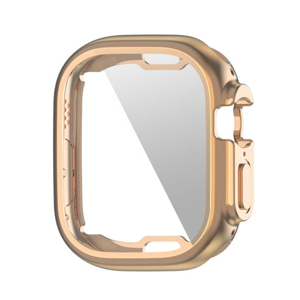 ENKAY Electroplated Soft TPU Case with Screen Film For Apple Watch Ultra 3 / 2 /1 49mm