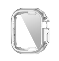 ENKAY Electroplated Soft TPU Case with Screen Film For Apple Watch Ultra / Ultra 2 49mm