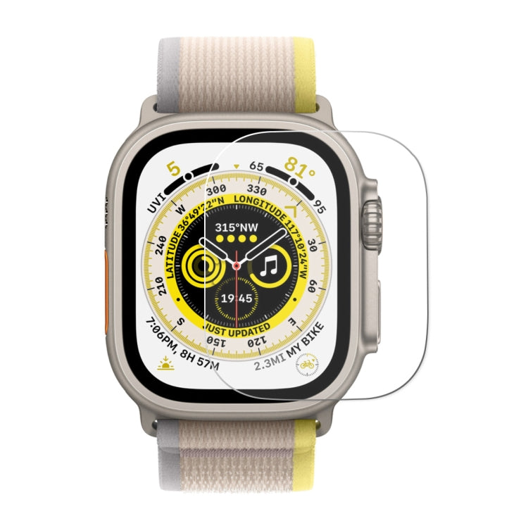 For Apple Watch Ultra / Ultra 2 / Ultra 3 49mm ENKAY 0.2mm 9H Tempered Glass Watch Film, 1pcs, 2pcs, 5pcs, 10pcs