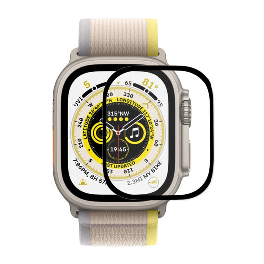 For Apple Watch Ultra / Ultra 2 / Ultra 3 49mm ENKAY 9H Full Cover Tempered Glass Watch Film, 1pcs, 2pcs, 5pcs, 10pcs