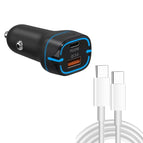 Type-C to Type-C Cable (Black) / Black