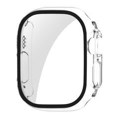 For Apple Watch Ultra / Ultra 2 49mm ENKAY PC Frame 9H Tempered Glass Case