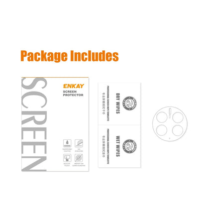 For Huawei Mate 50 Pro ENKAY 9H Rear Camera Tempered Glass Film, For Huawei Mate 50 Pro (1pc), For Huawei Mate 50 Pro (2pcs)