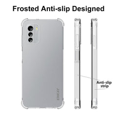 For Nokia G60 5G ENKAY Clear TPU Shockproof Phone Case, For Nokia G60 5G