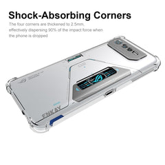 For Asus ROG Phone 6 Pro ENKAY Clear TPU Shockproof Phone Case, For Asus ROG Phone 6 Pro