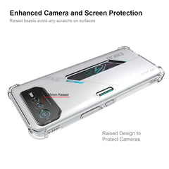 For Asus ROG Phone 6 ENKAY Clear TPU Shockproof Phone Case, For Asus ROG Phone 6