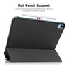 For iPad 10th Gen 10.9 2022 ENKAY Tri-fold Custer Texture Leather Stand Smart Case, For iPad 10th Gen 10.9 2022