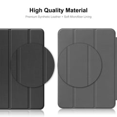 For Xiaomi Redmi Pad 10.61 inch ENKAY Tri-fold Custer Texture Leather Stand Smart Case, For Xiaomi Redmi Pad 10.61 inch