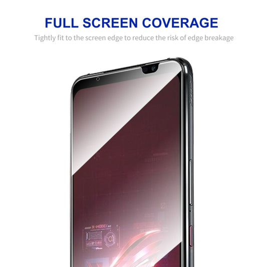 For Asus Rog Phone 6 / 6D / 6 Pro ENKAY Full Glue 0.26mm 9H 2.5D Tempered Glass Full Film, 2pcs