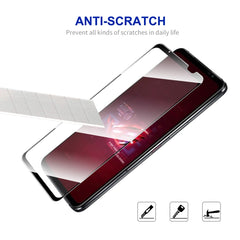 For Asus Rog Phone 6 / 6D / 6 Pro ENKAY Full Glue 0.26mm 9H 2.5D Tempered Glass Full Film, 2pcs
