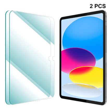 For iPad 2022 10.9 ENKAY 0.33mm Explosion-proof Anti-Scratch Tempered Glass Film, For iPad 10th Gen 10.9 2022(1pc), For iPad 10th Gen 10.9 2022(2pcs)