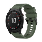 For Garmin Fenix 6X Sapphire / Army Green