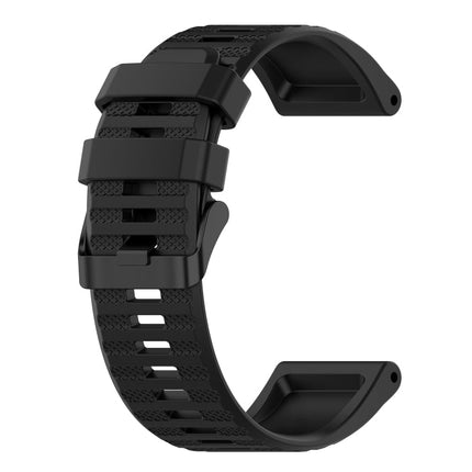 26mm Horizontal Texture Silicone Watch Band with Removal Tool, For Garmin Fenix 3, For Garmin Fenix 3 HR, For Garmin Fenix 3 Sapphire