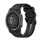 For Garmin Fenix 3 Sapphire / Black