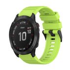 For Garmin Fenix 6 Sapphire GPS / Lime Green