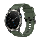 For Garmin Quatix 5 Sapphire / Army Green