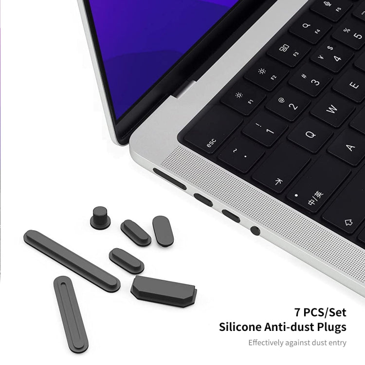 For MacBook Air 13.6 2022/2024 A2681 (M2) / A3113 (M3) ENKAY Hat-Prince 3 in 1 Protective Bracket  Case Cover Hard Shell with TPU Keyboard Film / Anti-dust Plugs, For MacBook Air 13.6 2022/2024 A2681 (M2) / A3113 (M3)