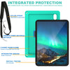 360 Rotation Stand EVA Hard PC Tablet Case with Strap, For iPad 10th Gen 10.9 2022