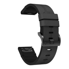 20mm Leather Steel Buckle Watch Band, For Garmin Fenix 7S, For Garmin Fenix 7S Solar, For Garmin Fenix 7S Sapphire Solar, For Garmin Instinct 2S, For Garmin Fenix 6S, For Garmin Fenix 6S Pro, For Garmin Fenix 5S, For Garmin Fenix 5S Plus