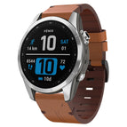 For Garmin Fenix 7S / Brown