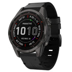 For Garmin Fenix 7S Sapphire Solar / Black