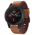 For Garmin Fenix 5S Plus / Brown