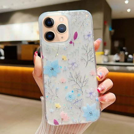 Fresh Small Floral Epoxy TPU Phone Case