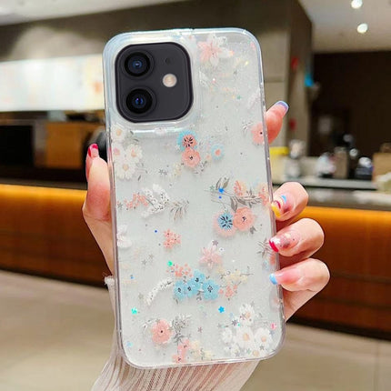 Fresh Small Floral Epoxy TPU Phone Case