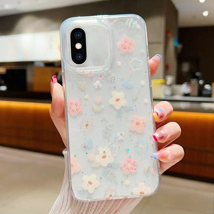 Fresh Small Floral Epoxy TPU Phone Case