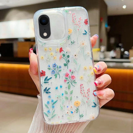 Fresh Small Floral Epoxy TPU Phone Case