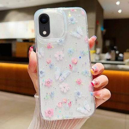 Fresh Small Floral Epoxy TPU Phone Case