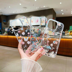 Fresh Small Floral Epoxy TPU Phone Case