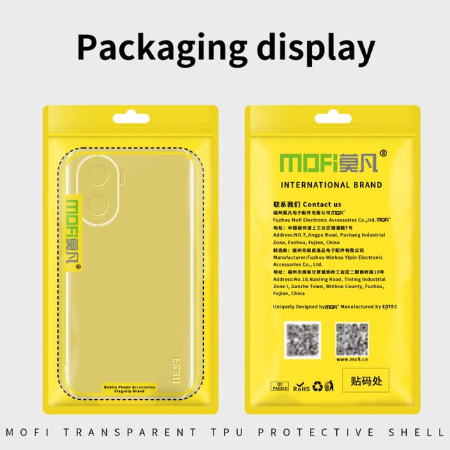 MOFI Ming Series Ultra-thin TPU Phone Case, For Huawei Nova 10 SE, For Huawei Nova Y61, For Motorola Moto E22 / E22i, For OPPO A58 5G