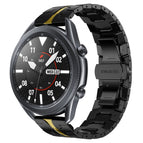 For Samsung Galaxy watch3 45mm / Black+Gold