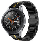 For Samsung Galaxy watch 46mm / Black+Gold