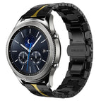 For Samsung Gear S3 Classic / Black+Gold