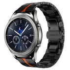 For Samsung Gear S3 Classic / Black+Red