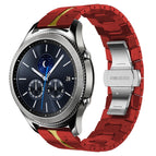 For Samsung Gear S3 Classic / Red+Gold