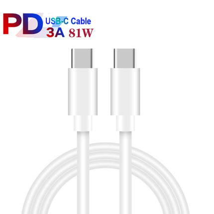 PD11 Single PD3.0 USB-C / Type-C 20W Fast Charger with 1m Type-C to Type-C Data Cable, EU Plug, EU Plug + Type-C to Type-C Cable