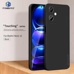 PINWUYO Sense Series Liquid Silicone TPU Phone Case, For Xiaomi Redmi Note 12 China, For Xiaomi Redmi Note 12 Pro 5G China, For Xiaomi Redmi Note 12 Pro+ China/Note12 Explorer