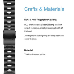 26mm Titanium Alloy Quick Release Watch Band, For Garmin Fenix 7X, For Garmin Fenix 7X Solar, For Garmin Tactix Delta, For Garmin Tactix 7, For Garmin Tactix 7 Pro, For Garmin Enduro 2, For Garmin Enduro, For Garmin Fenix 6X Pro������������������������...