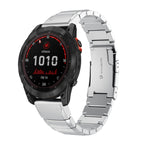 For Garmin Fenix 7 Solar / Silver
