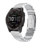 For Garmin Fenix 7 Sapphire Solar / Silver