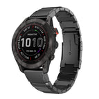 For Garmin Fenix 7 Sapphire Solar / Black
