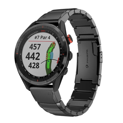 22mm Tortoise Shell Stainless Steel Watch Band, For Garmin Fenix 7, For Garmin Fenix 7 Solar, For Garmin Fenix 7 Sapphire Solar, For Garmin EPIX Gen 2, For Garmin Approach S62, For Garmin Fenix 6 GPS, For Garmin Fenix 6 Pro GPS                         ...