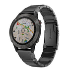 For Garmin Fenix 6 GPS / Black