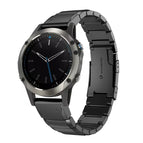 For Garmin Quatix 5 Sapphire / Black