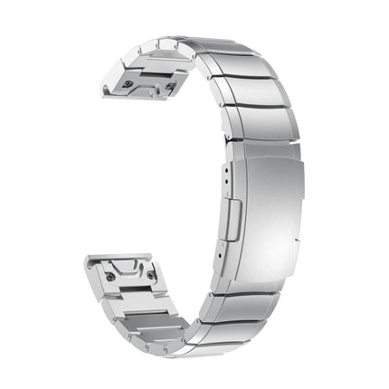 22mm Tortoise Shell Stainless Steel Watch Band, For Garmin Forerunner 955, For Garmin Forerunner 945, For Garmin Forerunner 935, For Garmin Instinct 2, For Garmin Instinct, For Garmin Descent G1, For Garmin Instinct Crossover                           ...