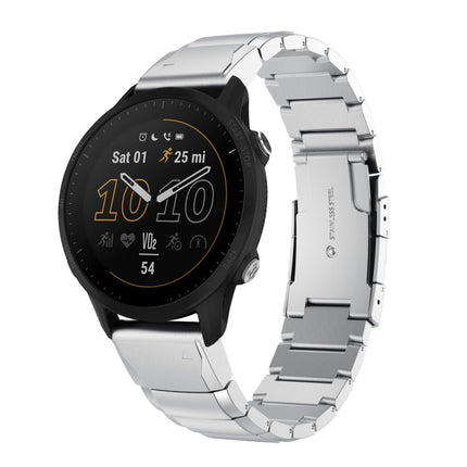 22mm Tortoise Shell Stainless Steel Watch Band, For Garmin Forerunner 955, For Garmin Forerunner 945, For Garmin Forerunner 935, For Garmin Instinct 2, For Garmin Instinct, For Garmin Descent G1, For Garmin Instinct Crossover                           ...